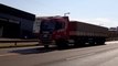 SCANIA R 450 VERMELHO 5093 CARRETA RANDON ECOPLATE 2 GRANELEIRO 7 EIXOS G10 VMH TRANSPORTES