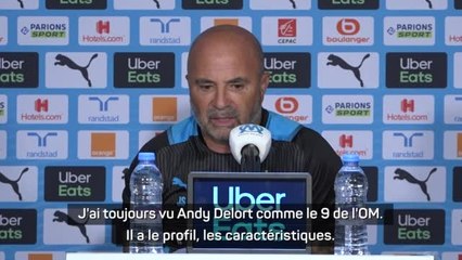 Transferts - Sampaoli : "J'ai toujours vu Delort comme le 9 de l'OM"