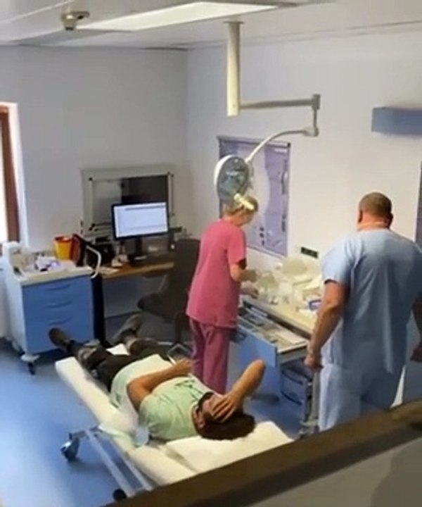 Ατύχημα για τον Γιώργο Λέντζα στην Αυστρία! Οι φωτό και το βίντεο μέσα από το νοσοκομείο!