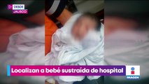 Localizan a la bebé sustraída de hospital en Zapopan