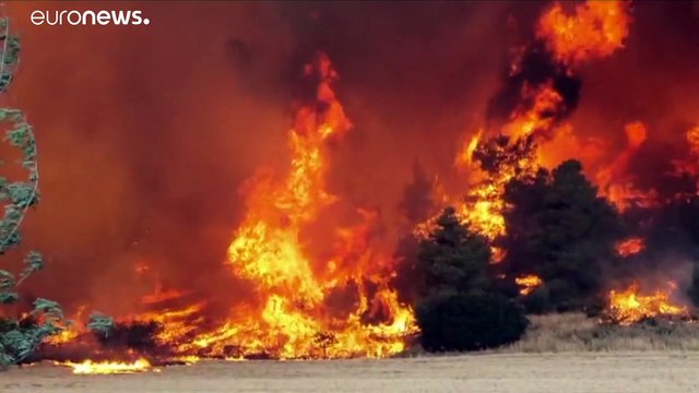 Ancora incendi in Grecia: arrivano i pompieri romeni