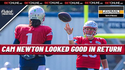 Cam Newton Looked GOOD In Return, Mac Jones Plagued By Drops