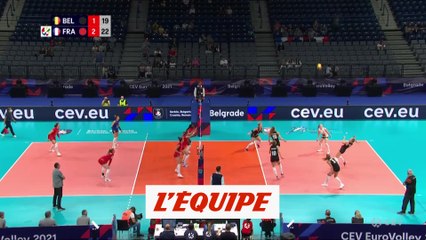 La France s'offre la Belgique - Volley - Euro (F)