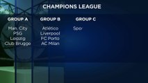 Ligue des champions : tirage compliqué le PSG, clément pour Lille
