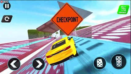Sportsman Stunt Mega Ramp Car Stunt 3D Game / Extreme Car Driver / Android GamePlay