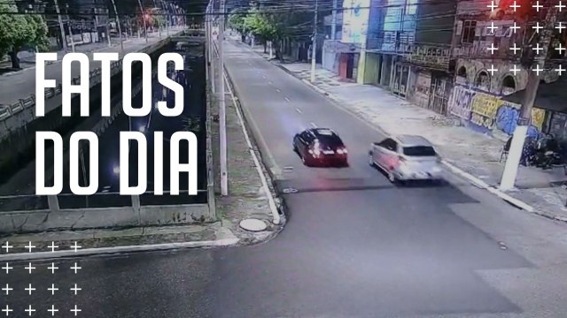 Imagens do CIOP mostram a perseguição de veículos desde a Tamandaré até o acidente em Nazaré