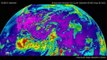 Clima de hoy jueves: Oleaje elevado muy fuertes vientos y chubascos intensos