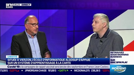 Franck Jeannin (Algosup) : Située à Vierzon, l'école d'informatique Algosup s'appuie sur un sustème d'apprentisage à la carte - 26/08