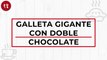 Galleta gigante con doble chocolate | Receta Internacional | Directo al Paladar México