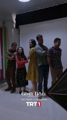 Afiş çekiminden küçük bir  kamera arkası Gönül Dağı