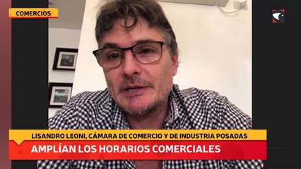 Amplían los horarios comerciales