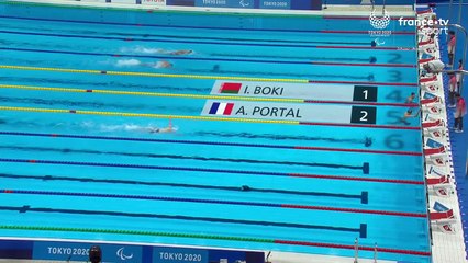Paralympiques 2021 - Para-natation : Alex Portal en finale du 400 m nage libre S13