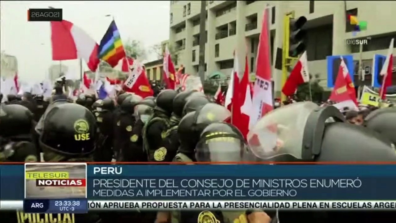 Gabinete de Pedro Castillo busca crucial voto de confianza en el Congreso de Perú