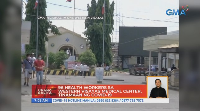 96 health workers sa Western Visayas Medical Center, tinamaan ng COVID-19 | UB