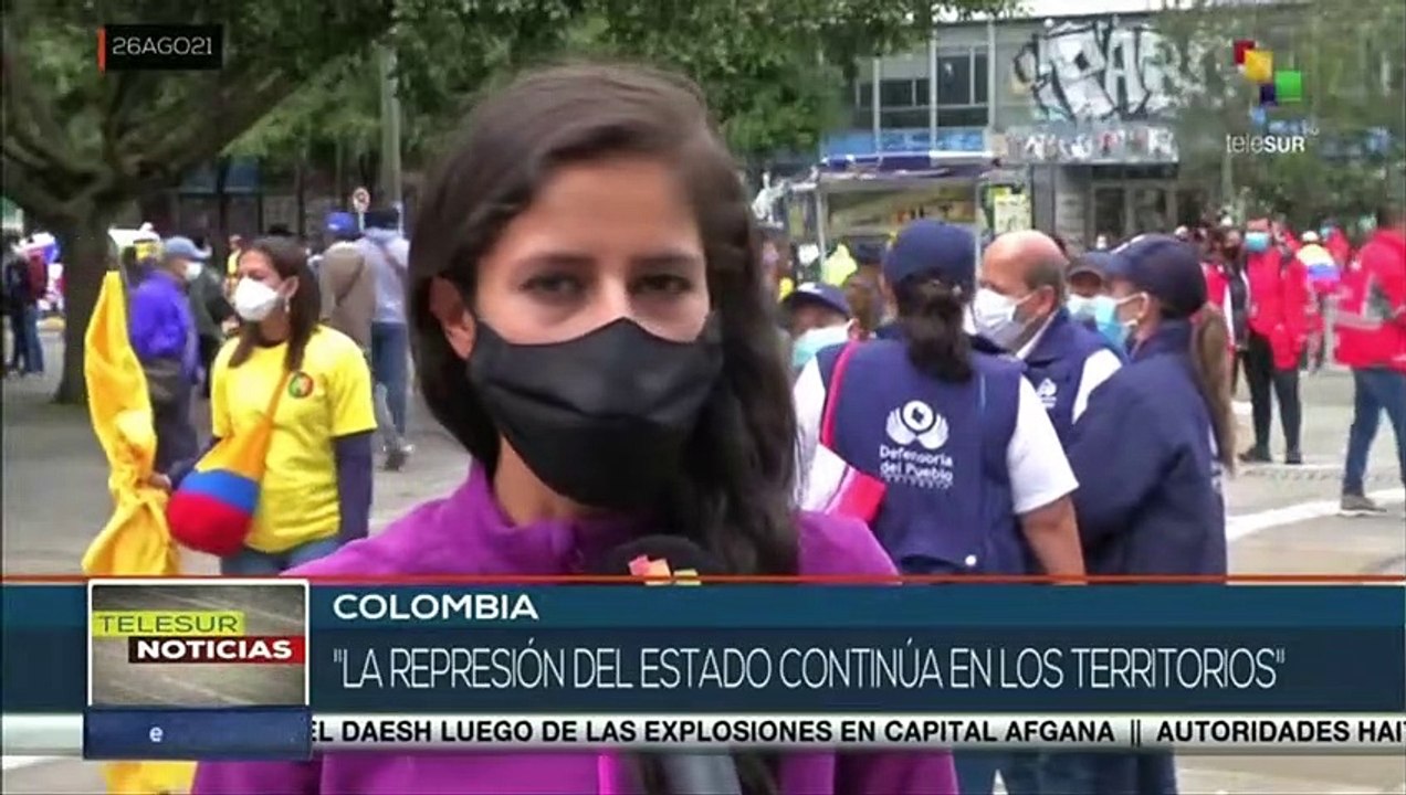 Colombia: Organizaciones sociales mantienen movilizaciones contra reforma tributaria