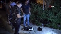 Fenerbahçe Can Bartu tesislerinin önünde kontrolden çıkan otomobil takla attı: 2 yaralı