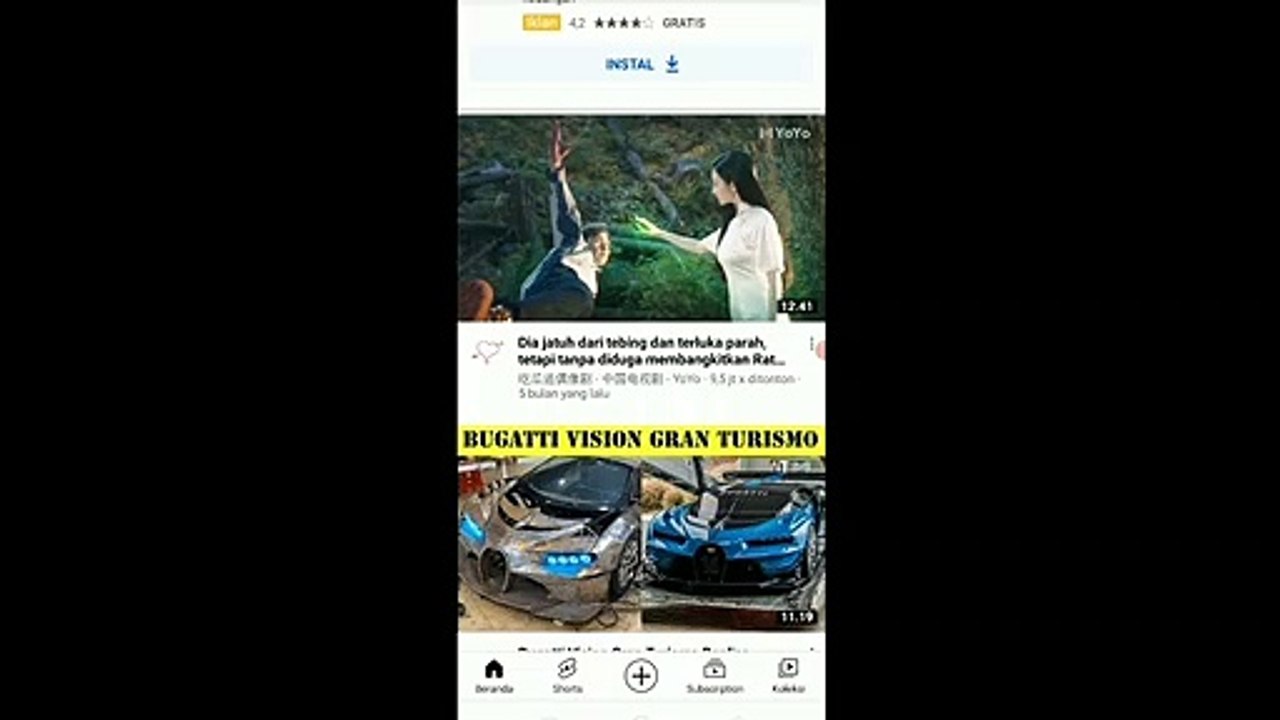 Cara nonaktifkan video youtube di beranda