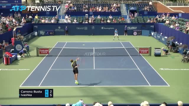 Ivashka upsets top seed Carreno Busta