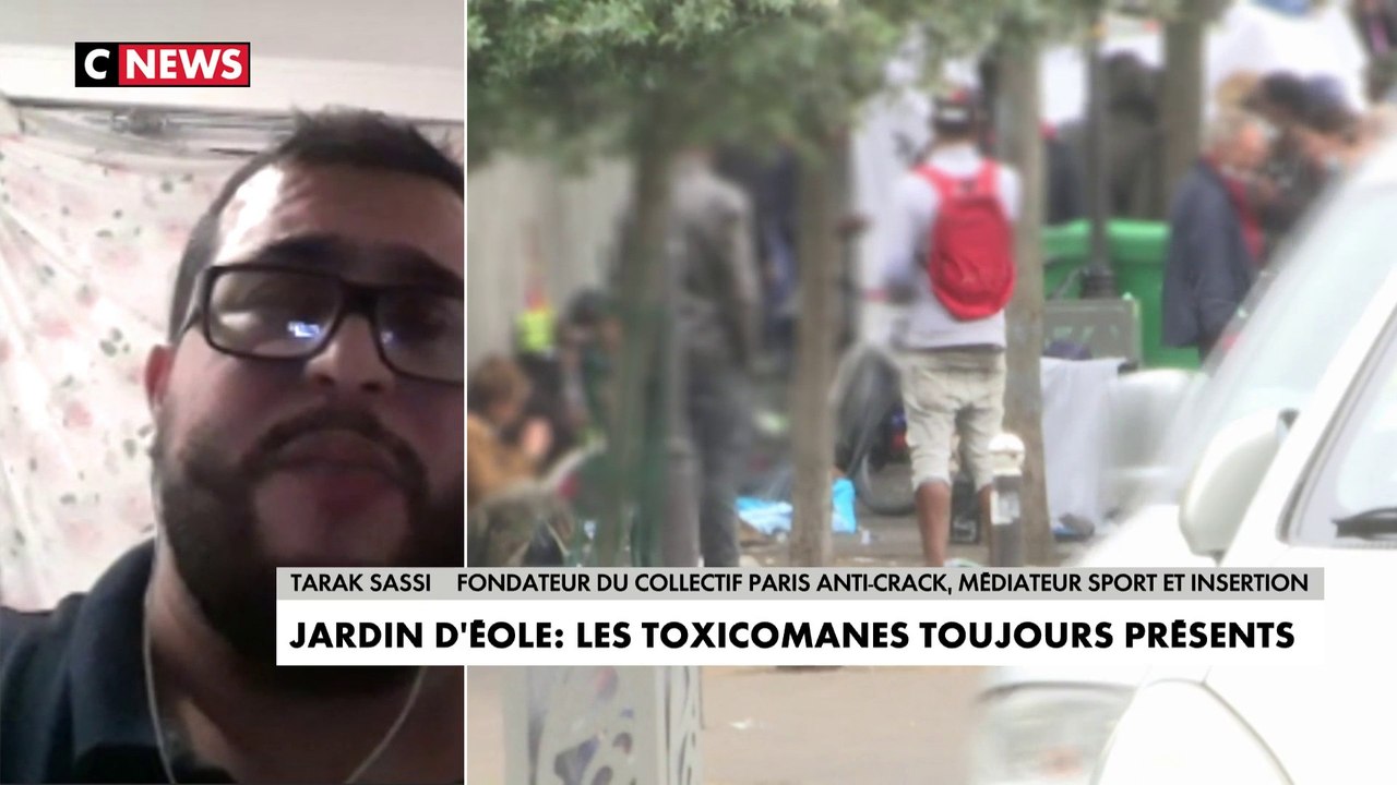 Crack dans le 18e arrondissement de Paris : «Aujourd’hui on vit dans le Moyen-Age», témoigne Tarak Sassi