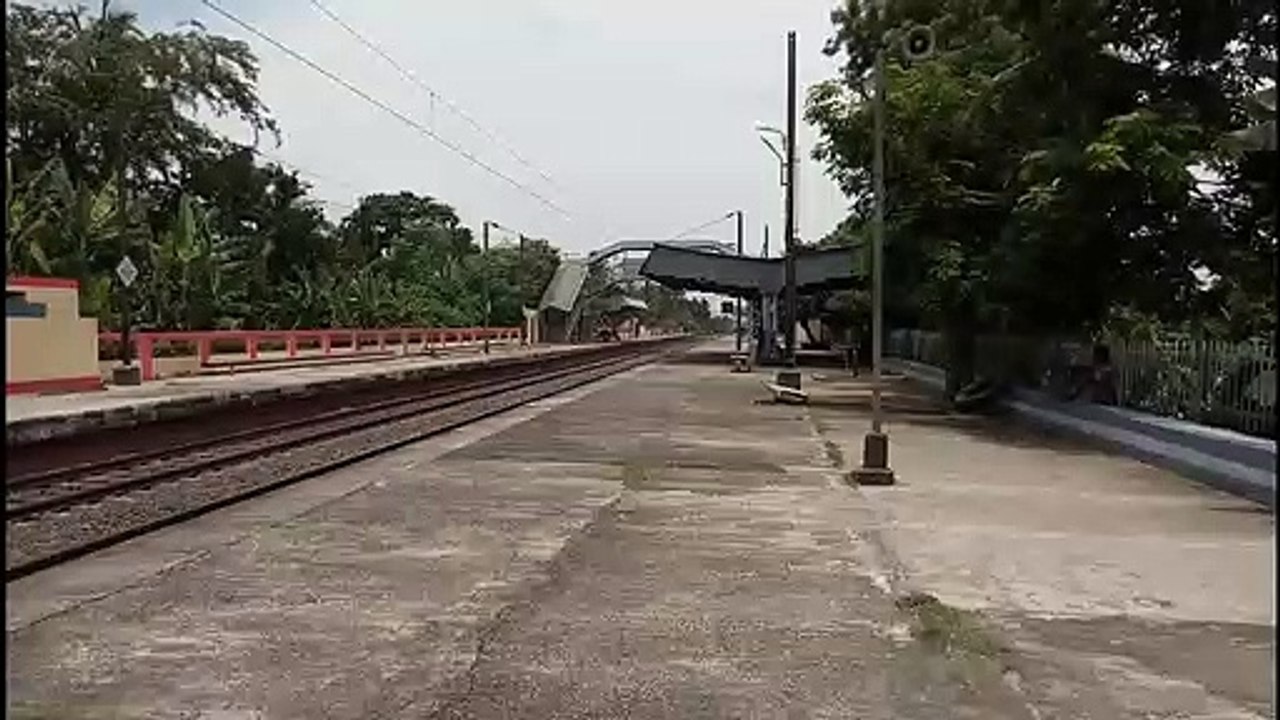 Howrah Intercity Special leading by WAP-5 __ Maldatown to Howrah Jn. __ Eastern Railway