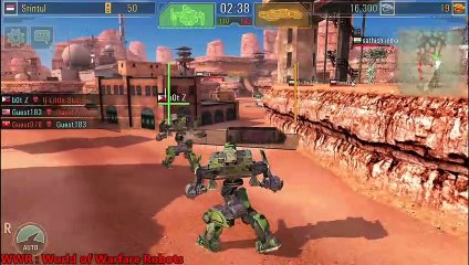 WWR World of Warefare Robots gameplay PC_