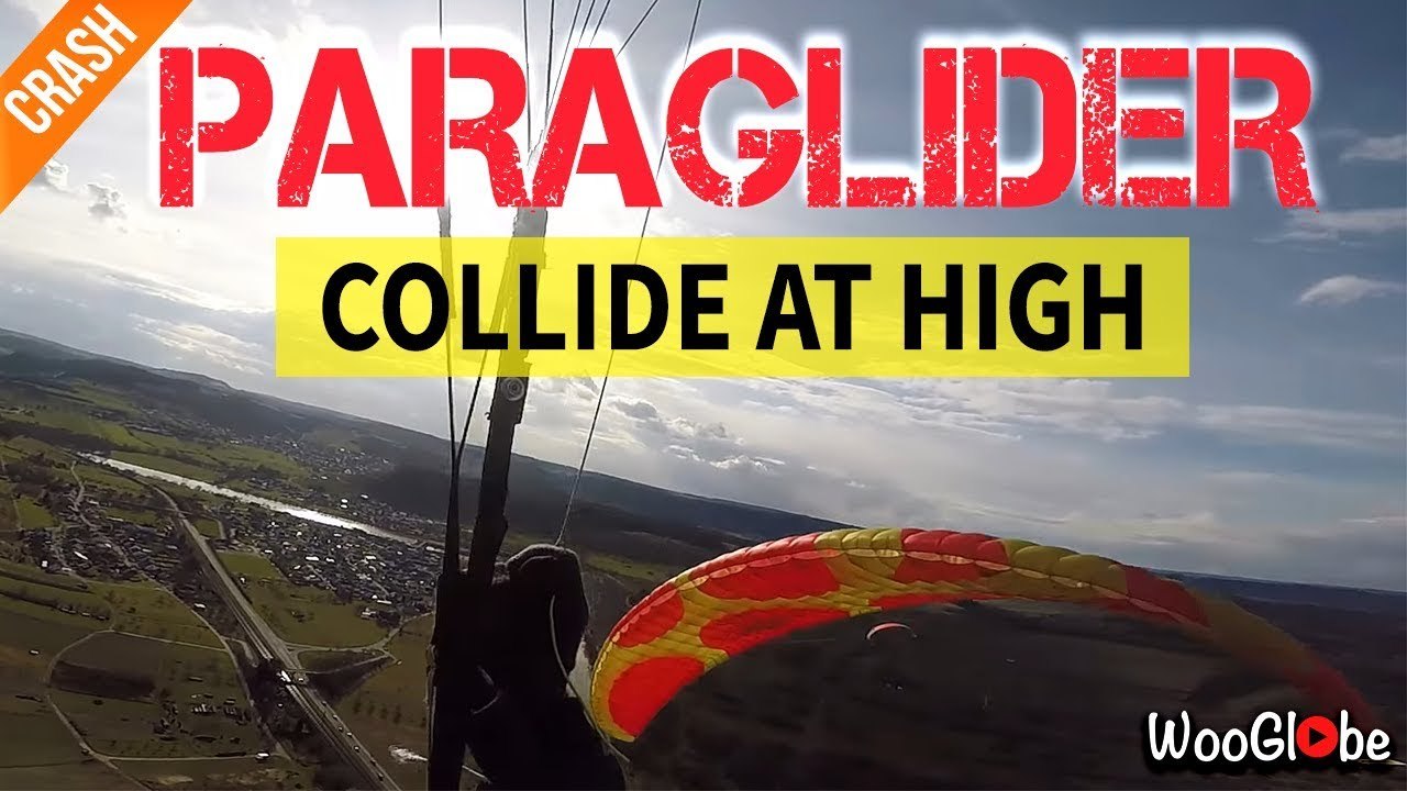 'Lack of Awareness Causes Two Paragliders to Collide in Mid-Air | Close Call'