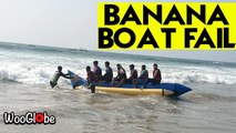 'Goa, India: Try Not to Laugh at this Banana Boat Misadventure '