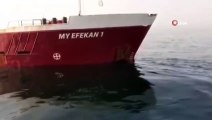 İstanbul Boğazında arıza yapan gemiyi Kıyı Emniyeti ekipleri kurtardı