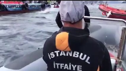 Denizde fenalık geçiren Rus yüzücüyü itfaiye ekipleri böyle kurtardı