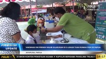 PRESISI UPDATE 14.00 Panglima TNI dan Kapolri Meninjau Vaksinasi Merdeka di SD Lentera Kabupaten Jayapura