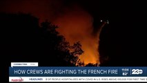 How crews are fighting the French Fire