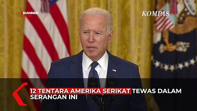 Joe Biden Murka! Akan Buru ISIS Dalang Bom Bunuh Diri Kabul Afghanistan