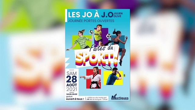 Les J.O. à Julien Olive, c'est aujourd'hui à Martigues, allez-y!