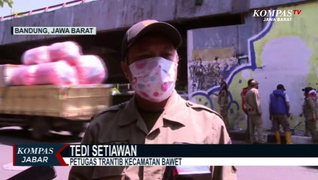 Sempat Viral, Mural Mirip Jokowi di Bandung Akhirnya Dihapus