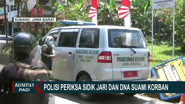 Polisi Periksa Sidik Jari Suami Korban dan Istri Muda Terkait Pembunuhan Ibu-Anak di Subang
