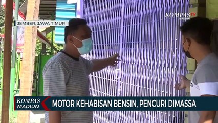 Motor Kehabisan Bensin, Pecuri Dimassa