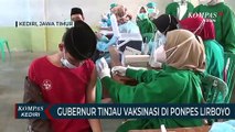 110 Pondok Pesantren Di Jawa Timur Laksanakan Vaksinasi Secara Serentak