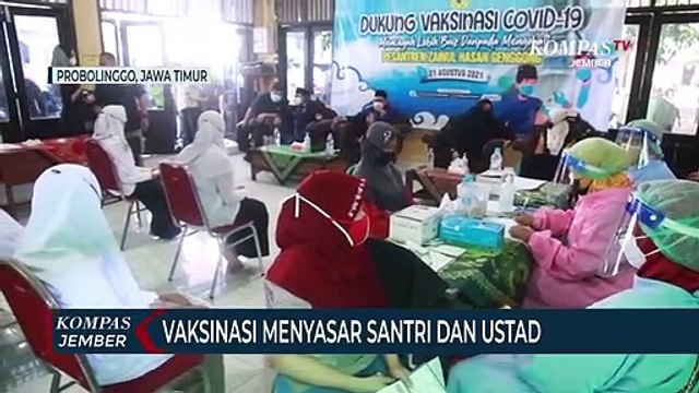 Vaksinasi Mulai Menyasar Santri dan Ustad, Jadi Syarat Pembelajaran Tatap Muka di Pondok Pesantren