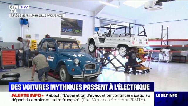 Rétrofit: ils transforment leurs voitures thermiques en électriques