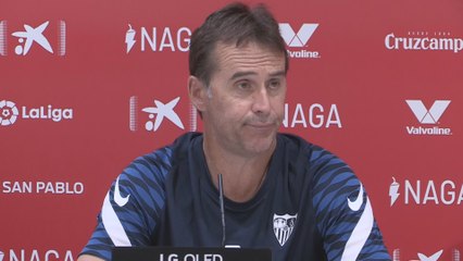 Lopetegui califica de "muy duro" al grupo del Sevilla en Liga Campeones