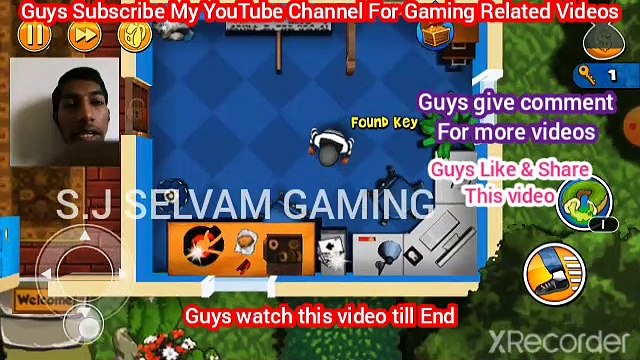 How to play Robbery Bob (Extra) Level - 1, 2 playing with Selvam in gamemode (ios , Android) #1