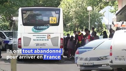 Après avoir fui leur pays, une centaine d'Afghans arrivent à Strasbourg