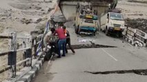 Heavy rain lashes Uttarakhand, Dehradun bridge collapsed