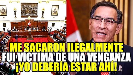 MARTÍN VIZCARRA DENUNCI4 QUE LO SACAR0N ILEGALM3NTE DEL CONGRESO: "YO DEBERÍA ESTAR AHÍ"