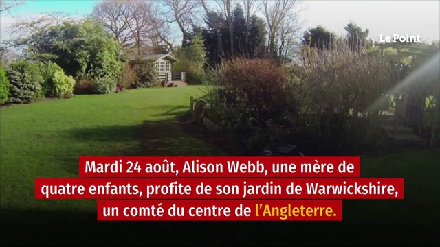 En tournage, Tom Cruise se pose dans le jardin d’une famille anglaise