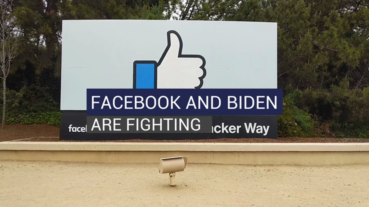 Facebook And Biden Are Fighting
