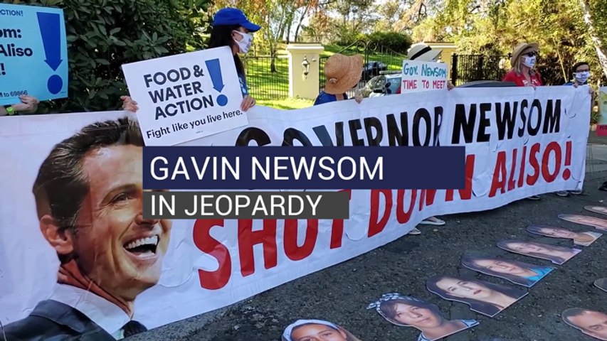 Gavin Newsom in Jeopardy