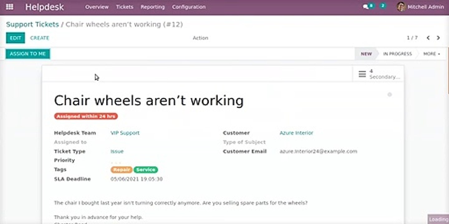 How to Merge Multiple Helpdesk Support Tickets | Odoo | Browseinfo