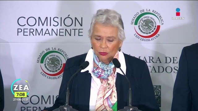 Olga Sánchez Cordero abandona Gobernación y vuelve al Senado