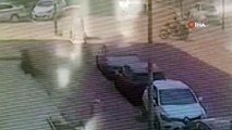 Batman’da hastane bahçesindeki motosikleti çalan hırsız güvenlik kamerasında